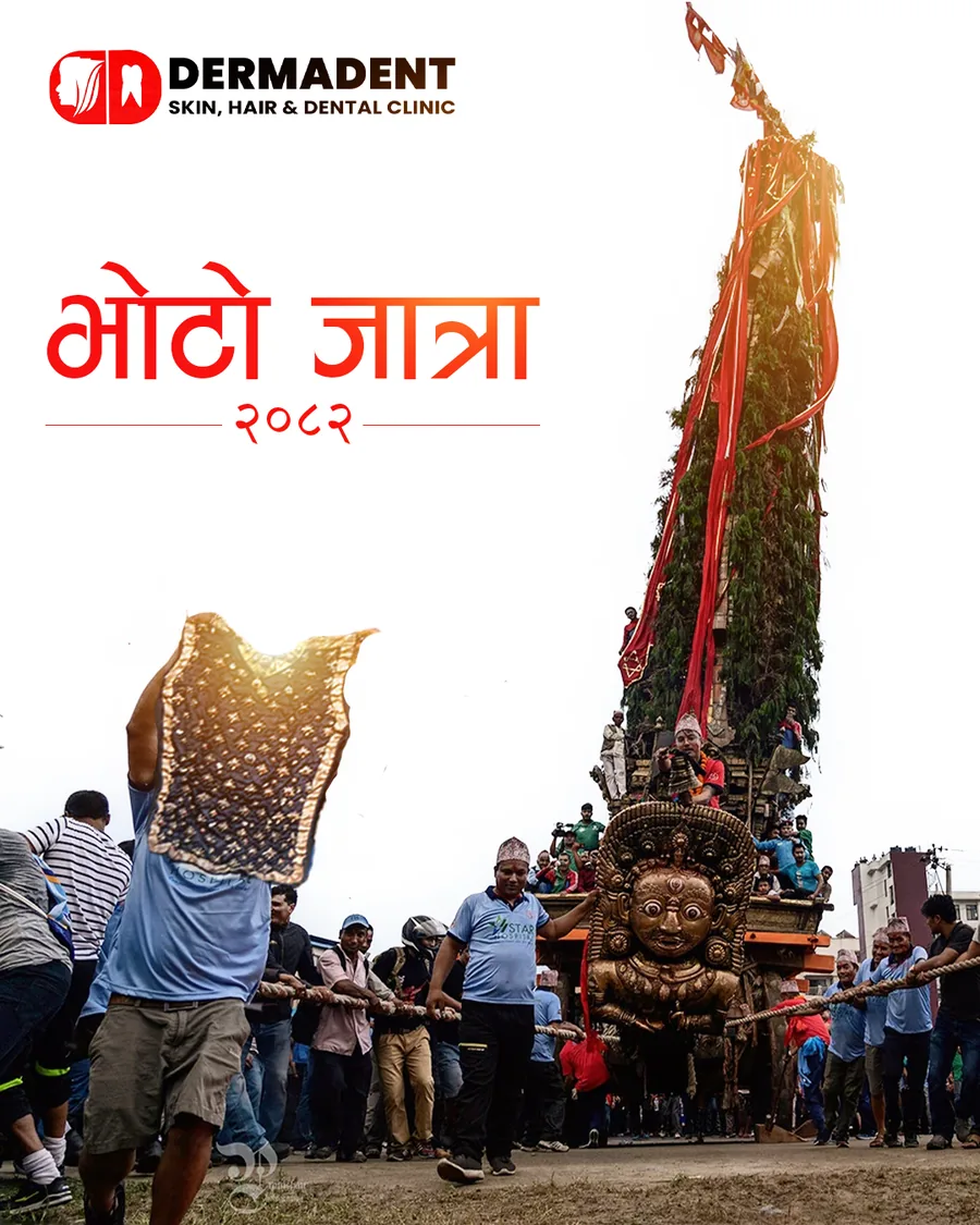 Bhoto Jatra festival creative — Nepali cultural campaign